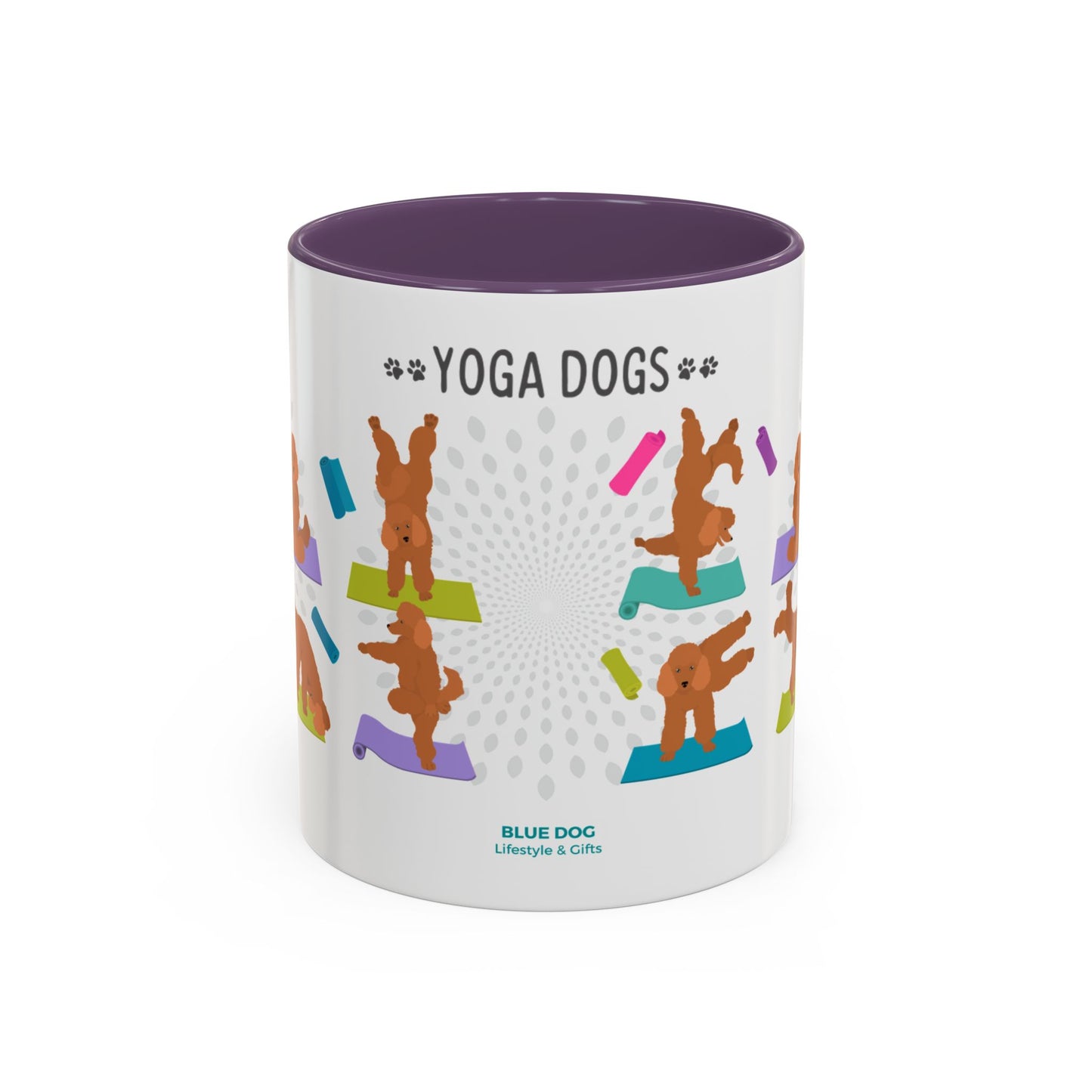 Yoga Dogs Coffee Mug - Meet the Poodle