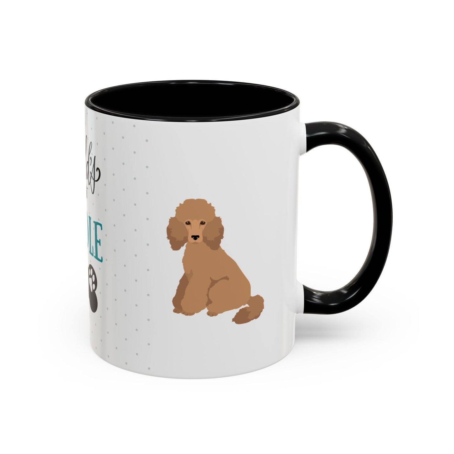 World's Best Poodle Dad Coffee Mug - Cute Dog Lover Gift