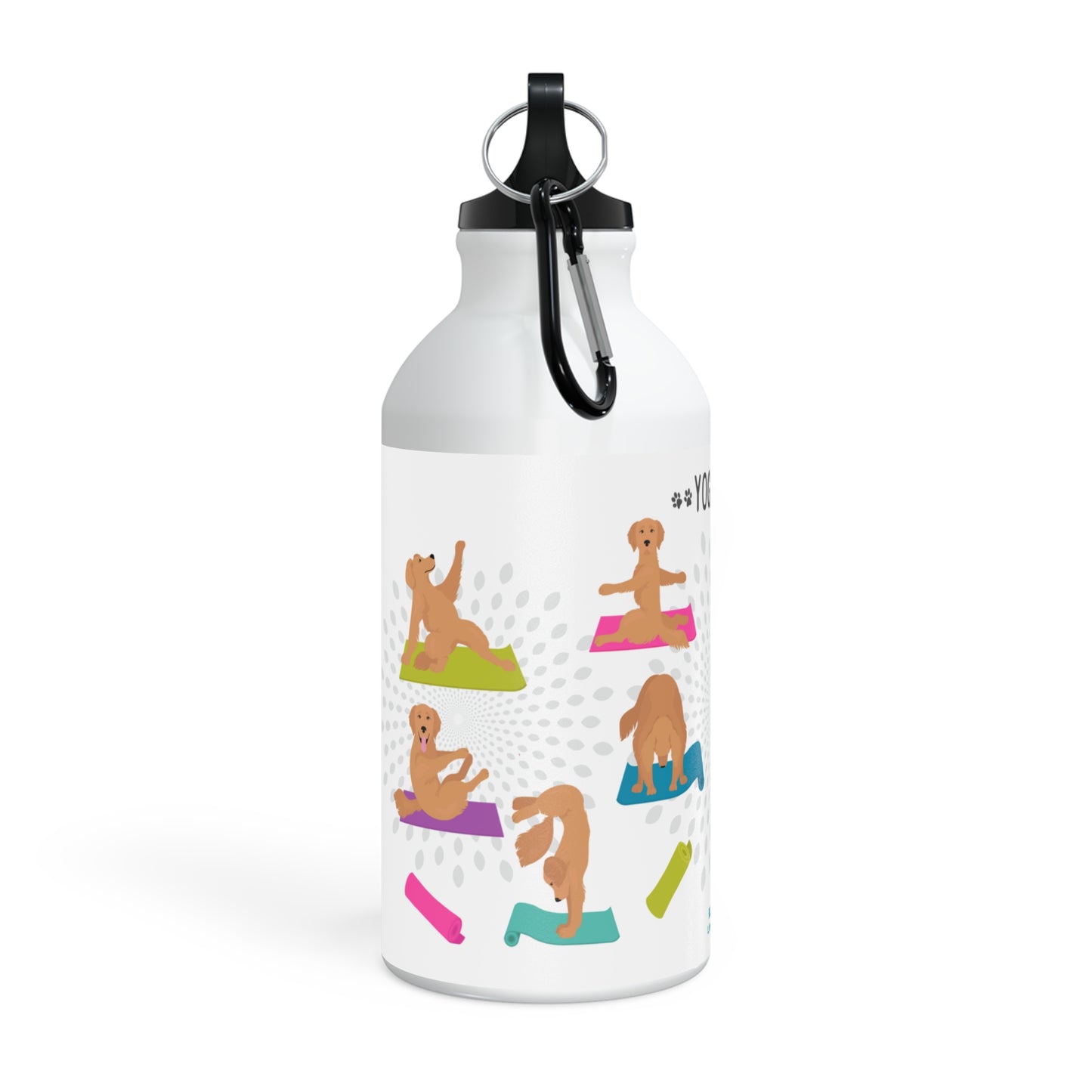 Yoga Dogs Sport Bottle - Golden Retriever
