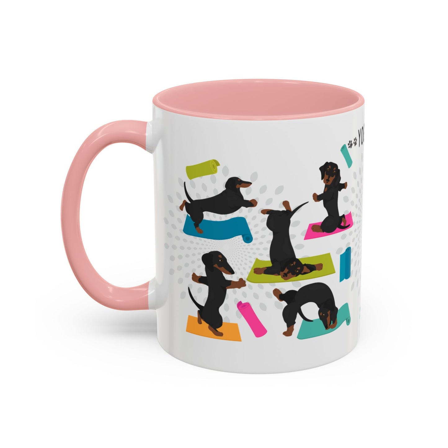 Yoga Dogs Coffee Mug - Meet the Daschund