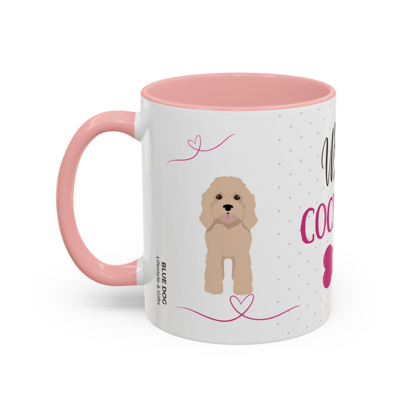 World's Best Golden Cockapoo Mum Coffee Mug - Cute Dog Lover Gift