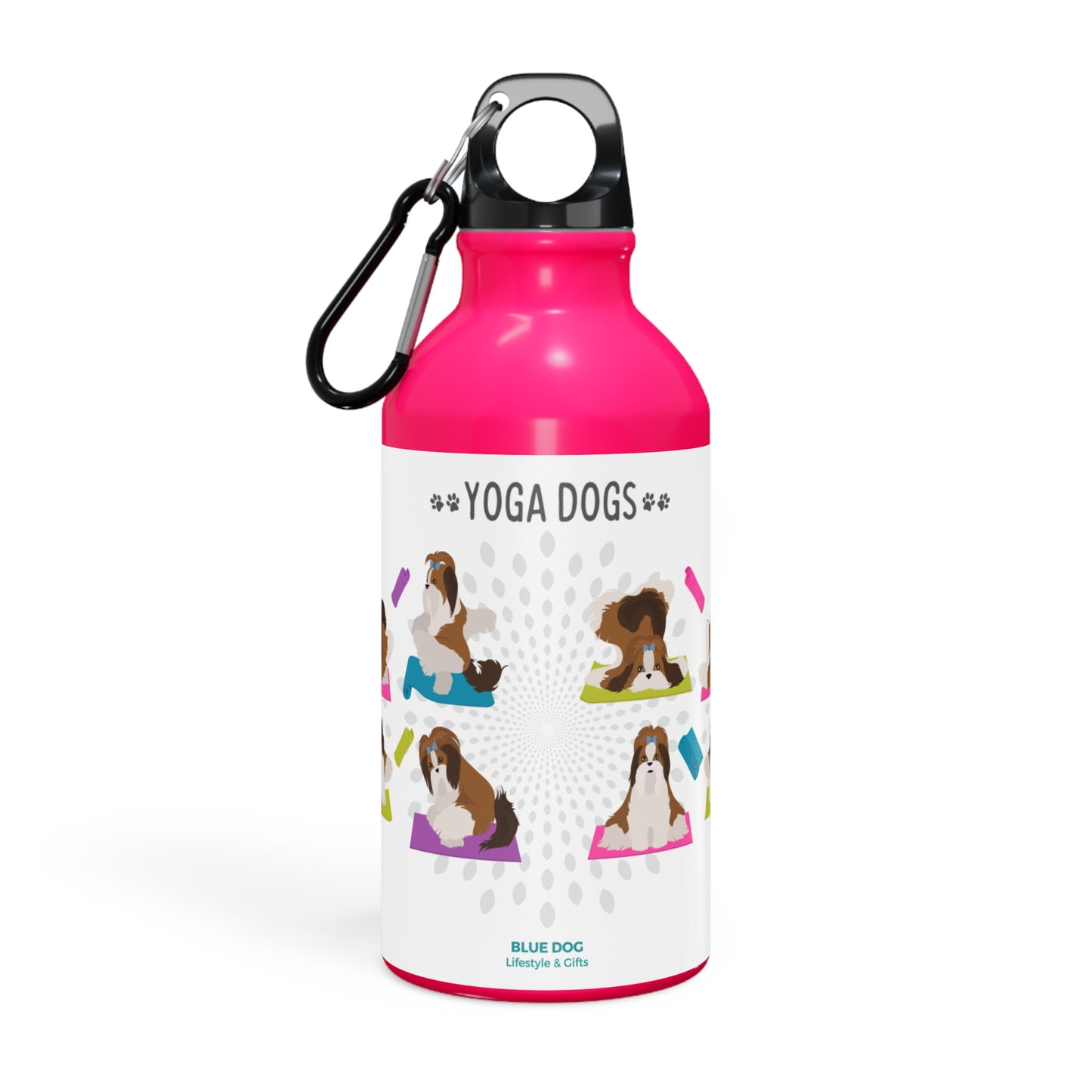 Yoga Dogs Sport Bottle - Shih Tzu