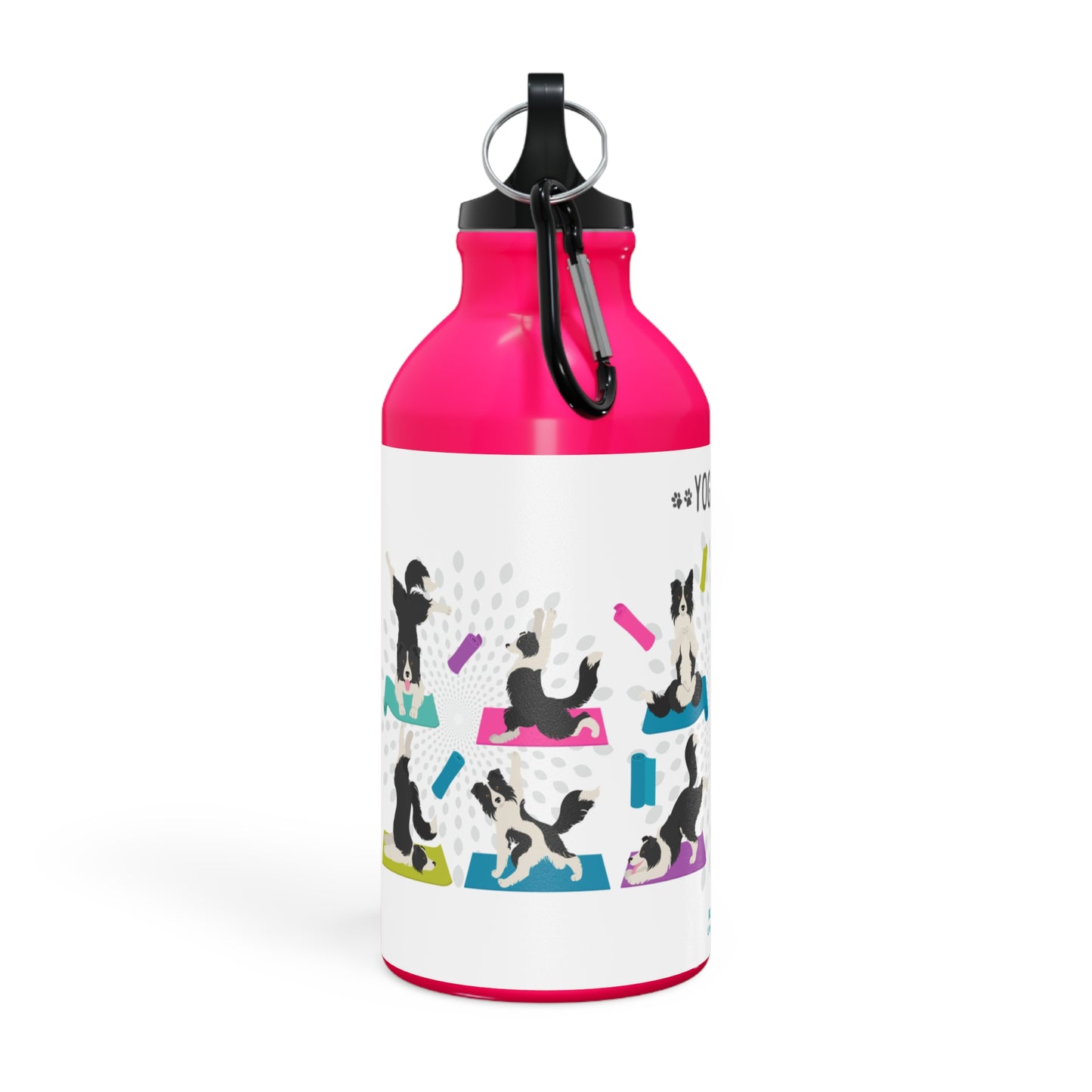 Yoga Dogs Sport Bottle - Border Collie