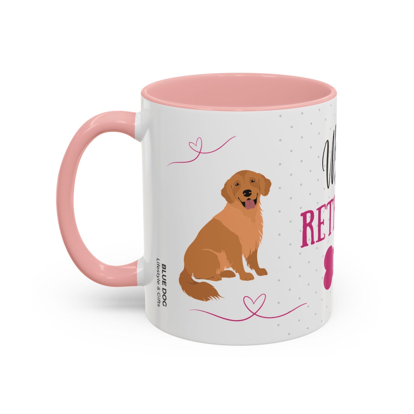 World's Best Retriever Mum Coffee Mug - Cute Dog Lover Gift