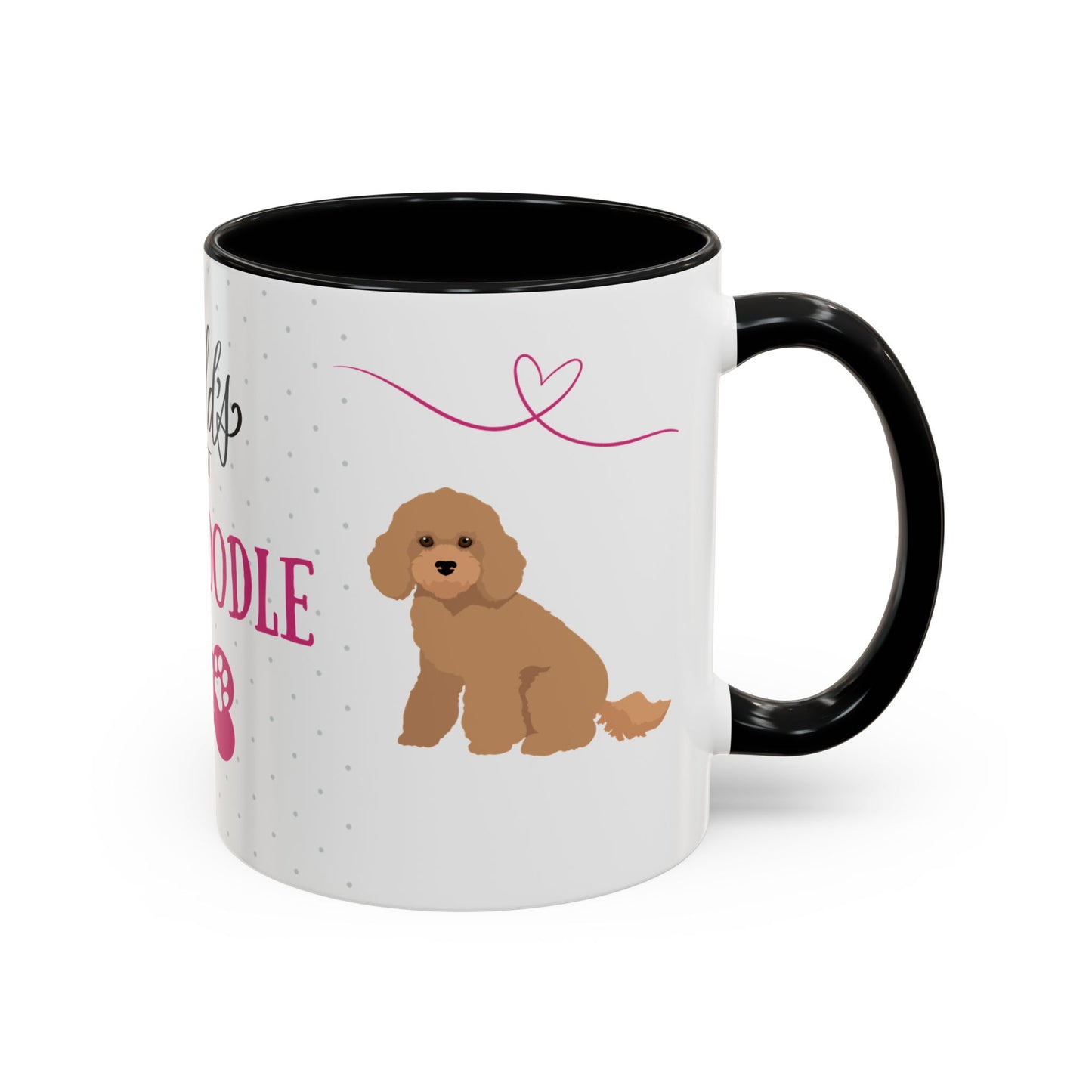 World's Best Toy Poodle Mum Coffee Mug - Cute Dog Lover Gift