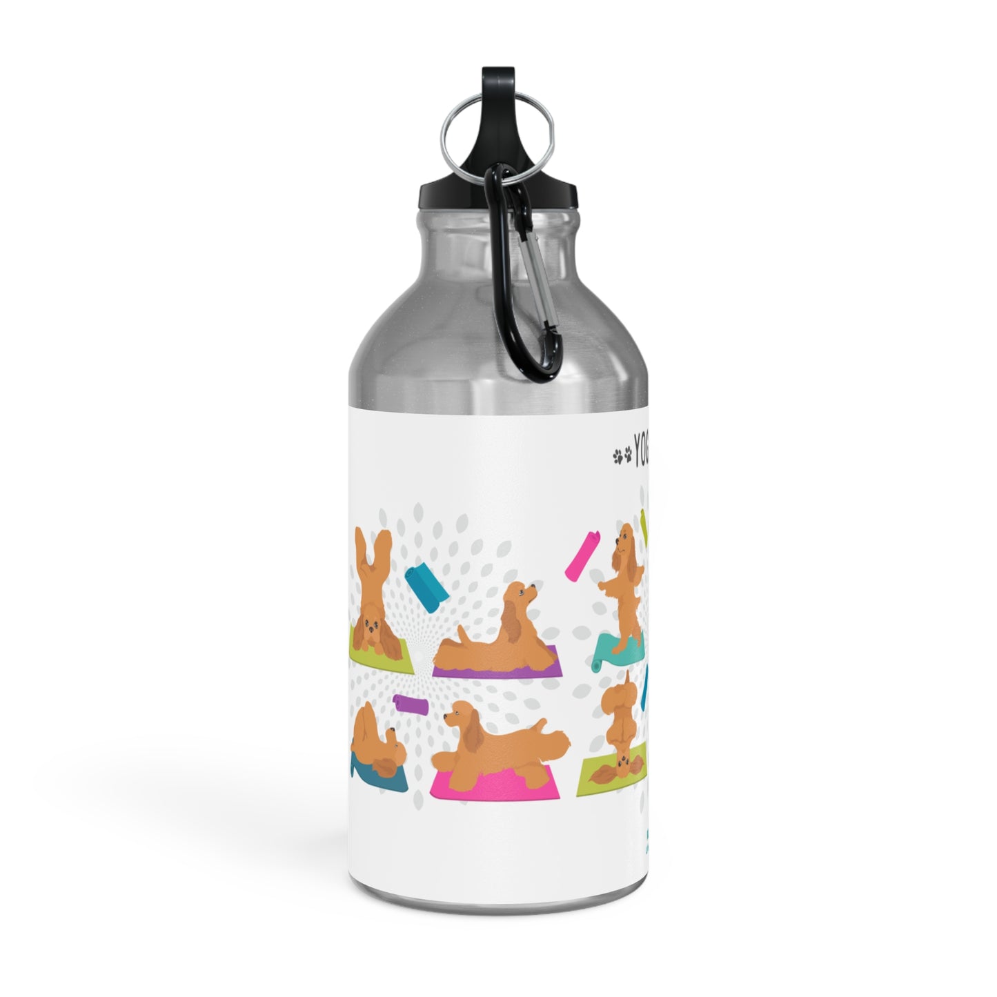 Yoga Dogs Sport Bottle - Cocker Spaniel