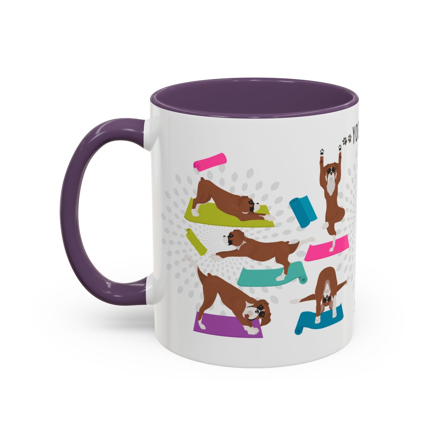 Yoga Dogs Coffee Mug - Meet the Boxer