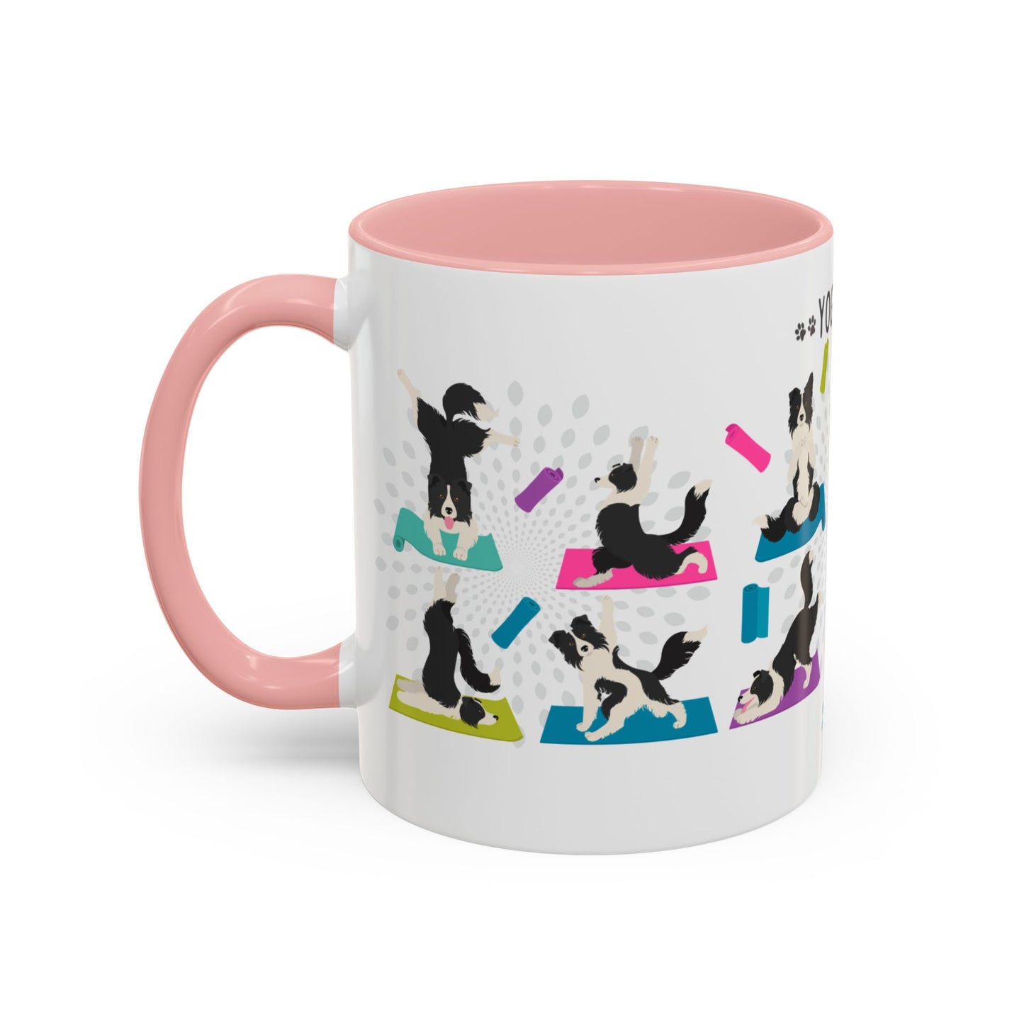 Yoga Dogs Coffee Mug - Meet the Border Collie