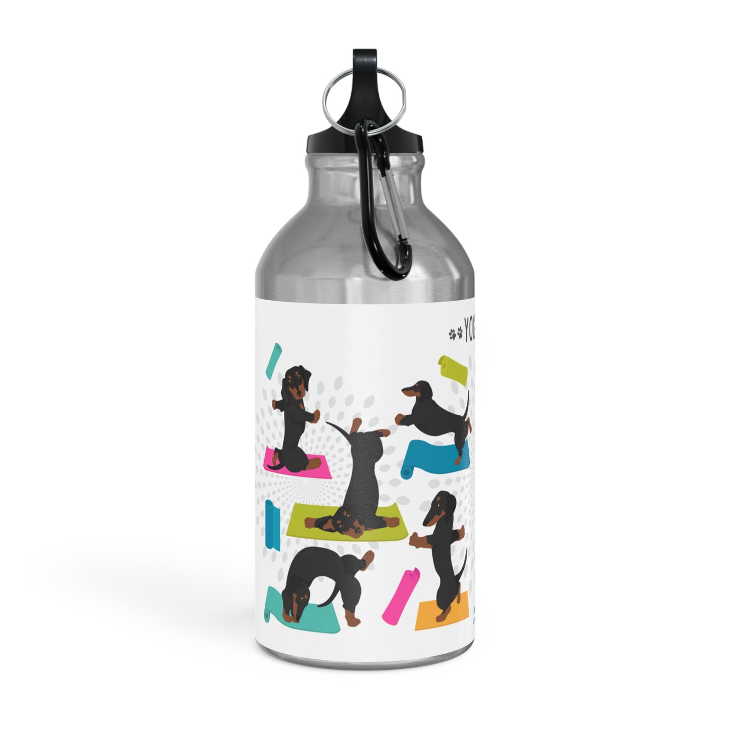 Yoga Dogs Sport Bottle - Daschund
