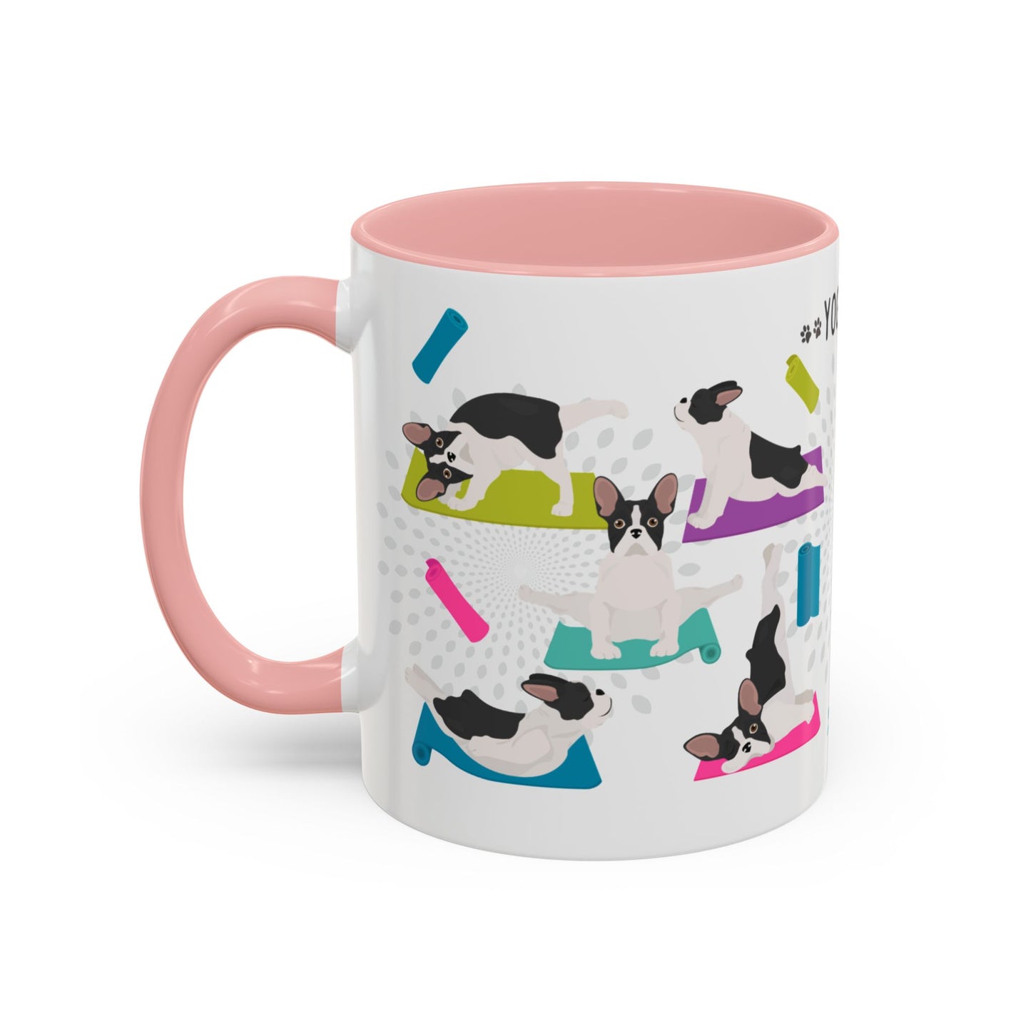 Yoga Dogs Coffee Mug - Meet the Frenchie