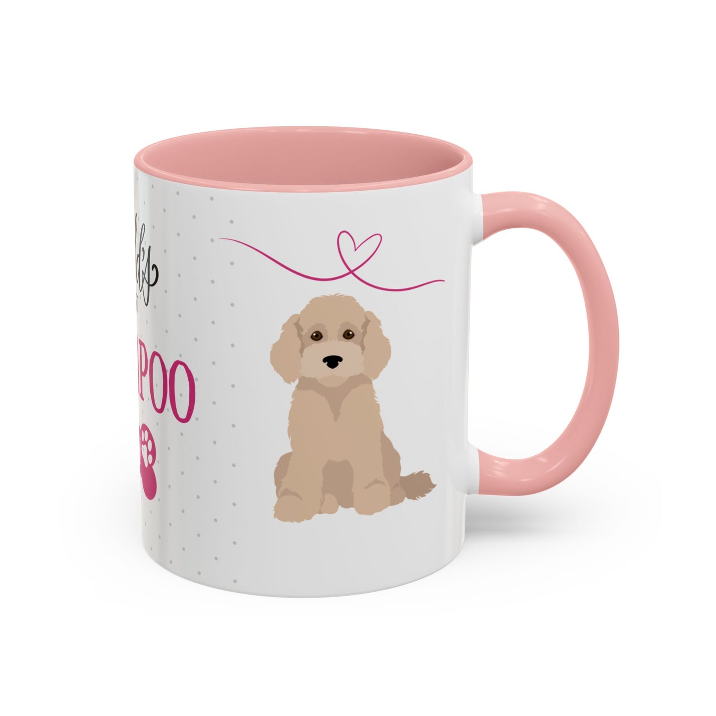 World's Best Golden Cockapoo Mum Coffee Mug - Cute Dog Lover Gift