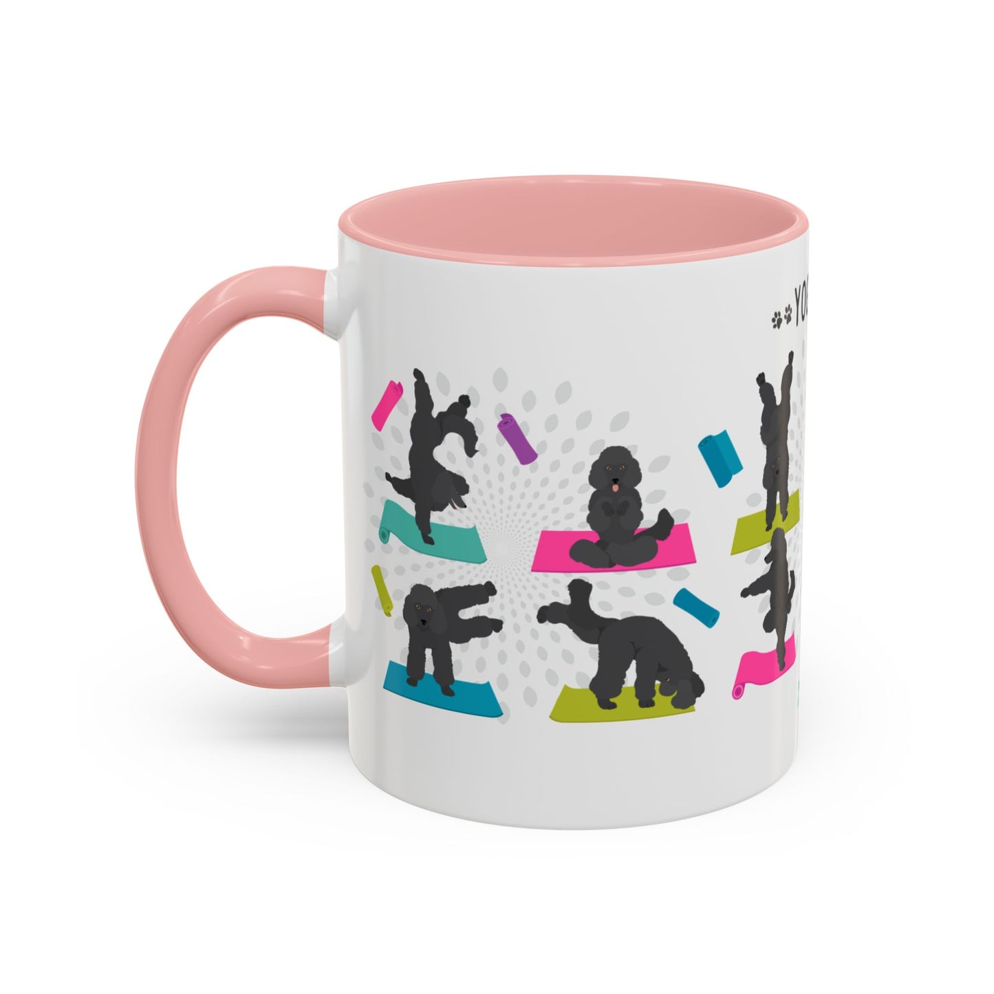Yoga Dogs Coffee Mug - Meet the Poodle