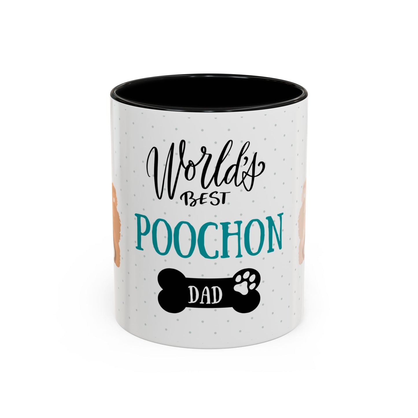 World's Best Poochon Mum Coffee Mug - Cute Dog Lover Gift