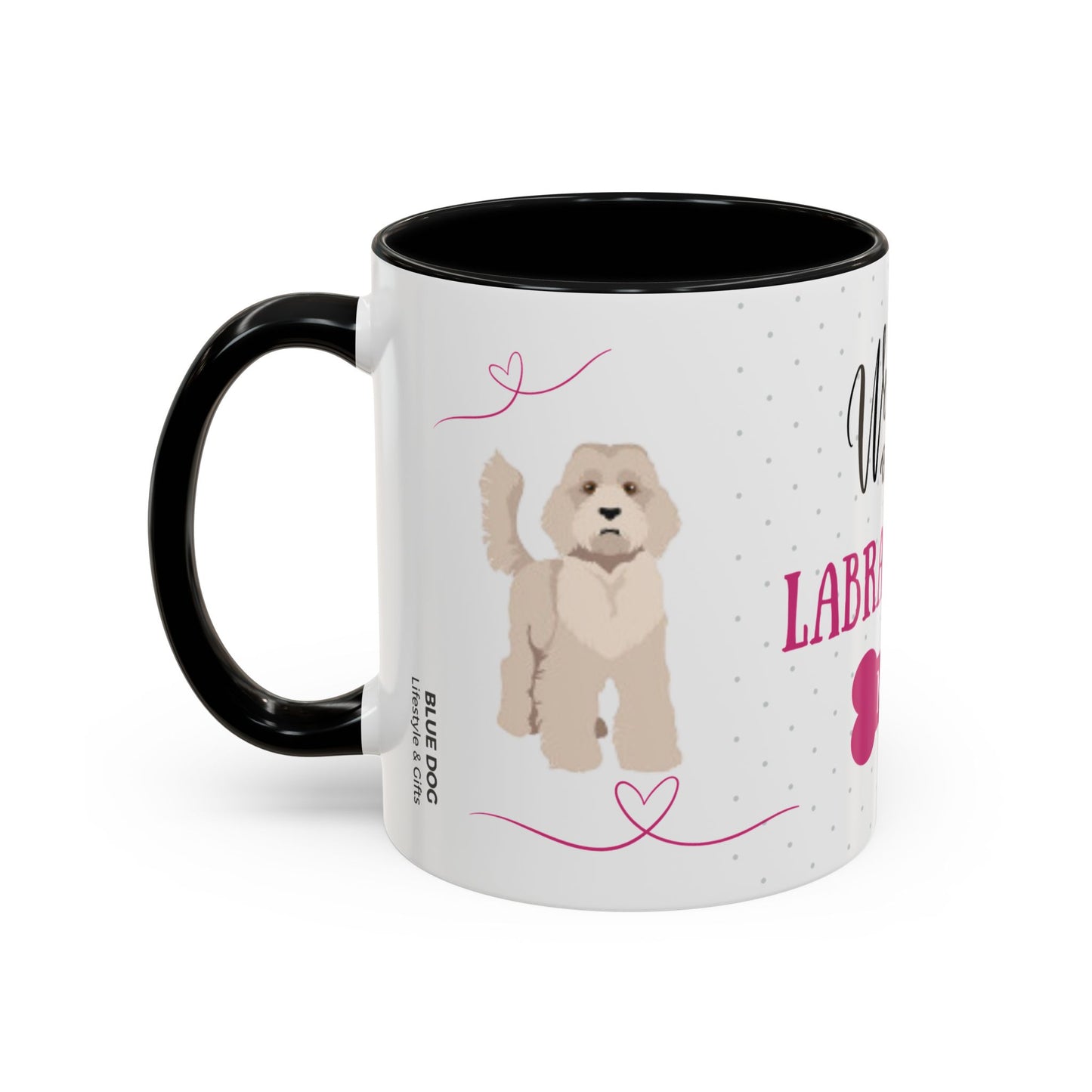 World's Best Labradoodle Mum Coffee Mug - Cute Dog Lover Gift