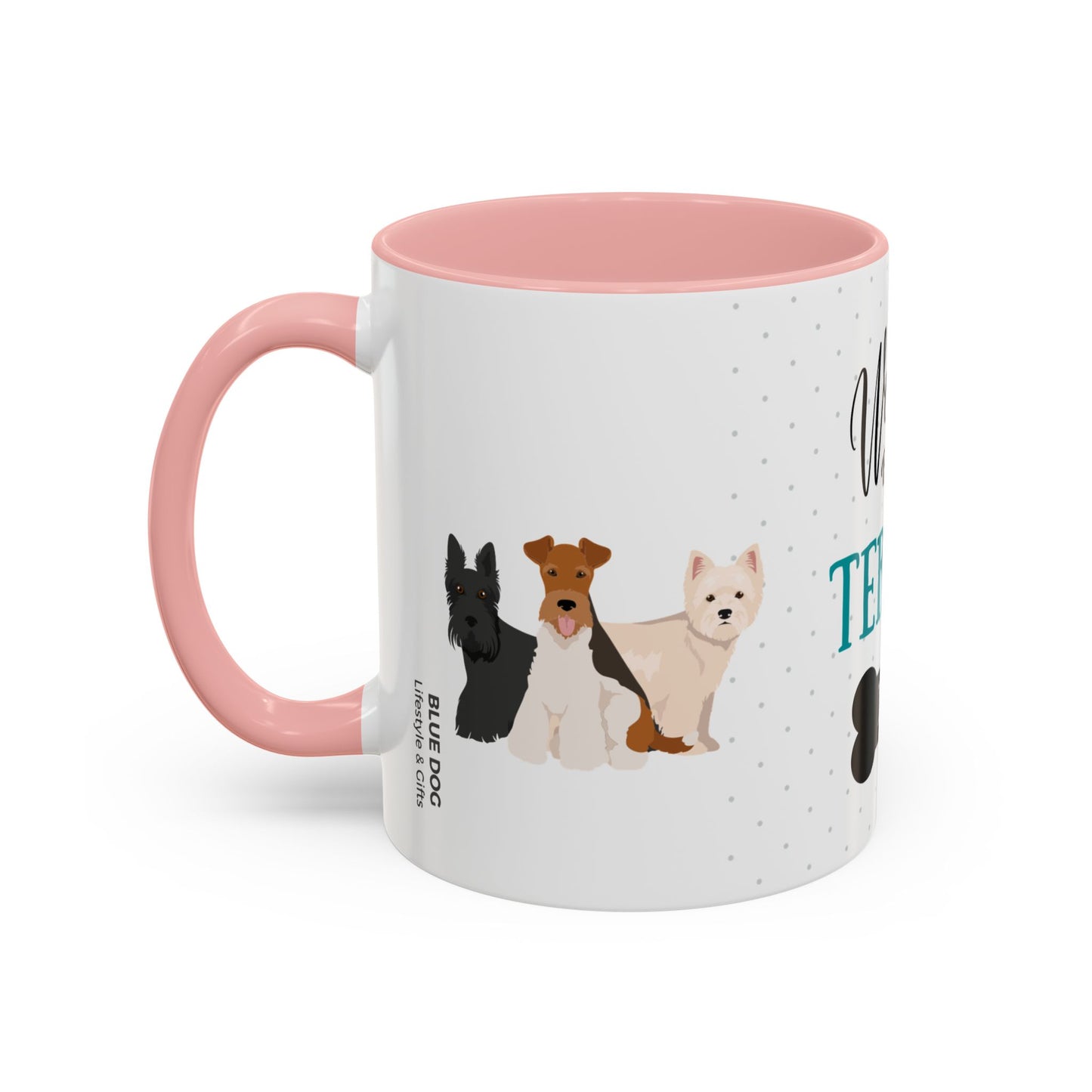 World's Best Terrier Dad Coffee Mug - Cute Dog Lover Gift