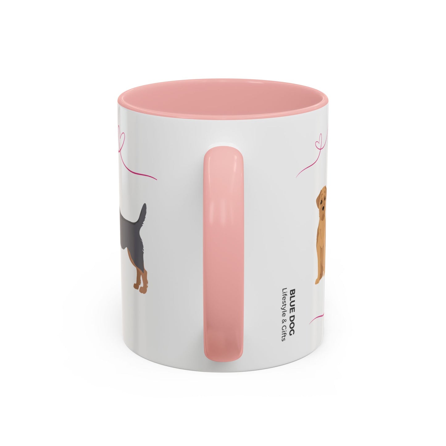World's Best Border Terrier Mum Coffee Mug - Cute Dog Lover Gift